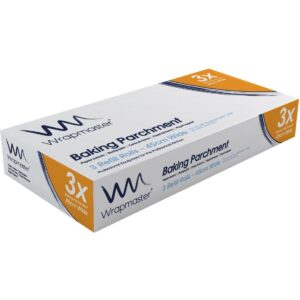 45cm/18" x 50m Wrapmaster 4500 Baking Parchment Refill Rolls (1x3)