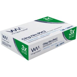 30cm/12" x 300m Wrapmaster 3000 Clingfilm Refills (1x3)