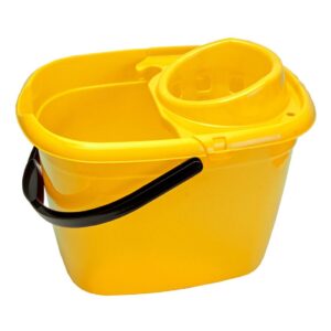 14L Socket Mop Bucket - Yellow