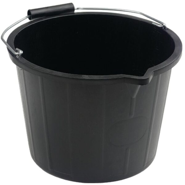 WR15-BK 15L Black Builders Bucket